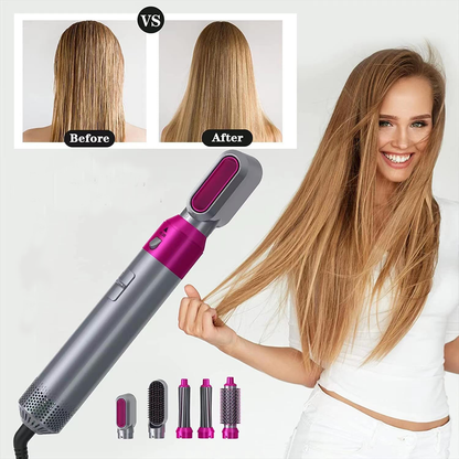 Mega Deals-5-in-1 Hair Curler