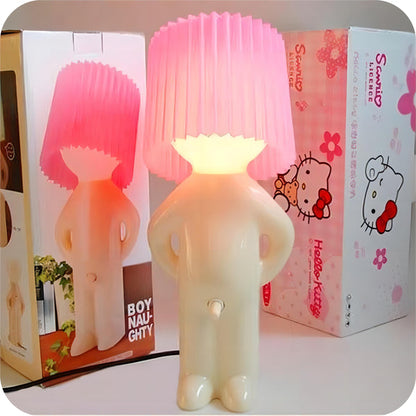 Naughty Shy Boy Lamp