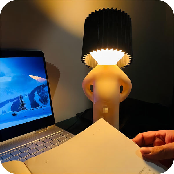 Naughty Shy Boy Lamp