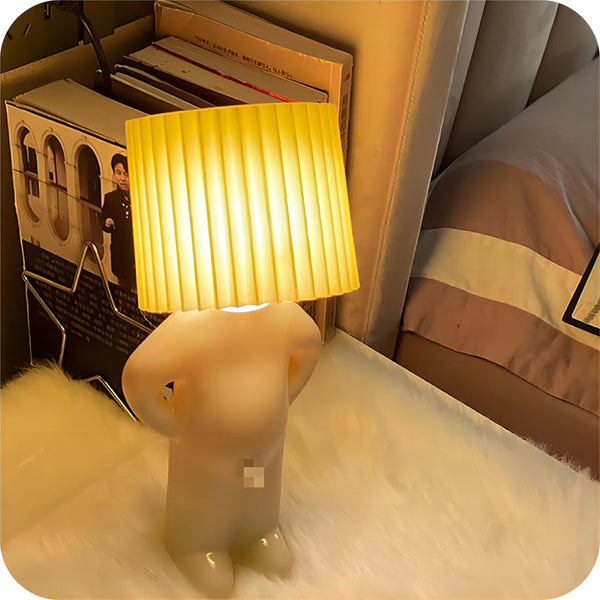 Naughty Shy Boy Lamp