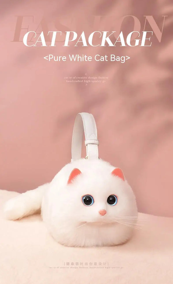 Realistic cat bag