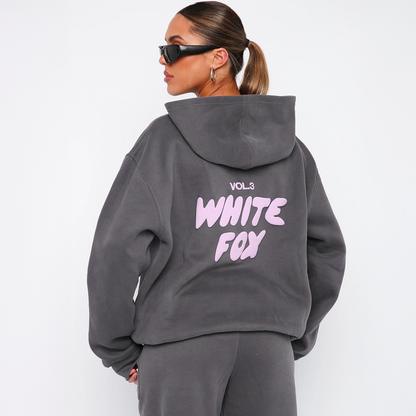 WHITE FOX HOODIE + FREE MATCHING SWEATS