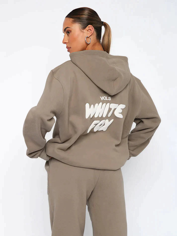 WHITE FOX HOODIE + FREE MATCHING SWEATS